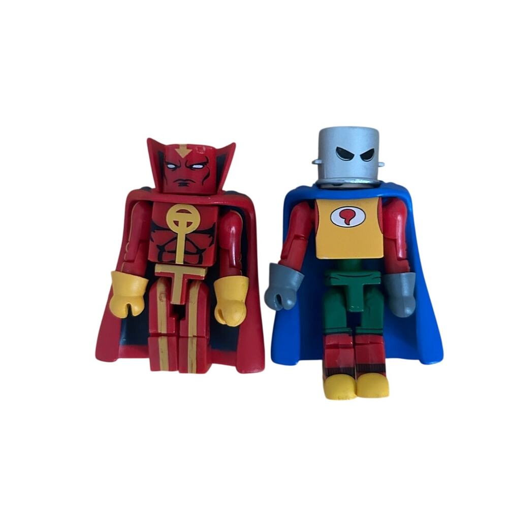 DC Minimates Justice League Series Shazam & Doctor Fate 2" Mini Figures Lot of 2